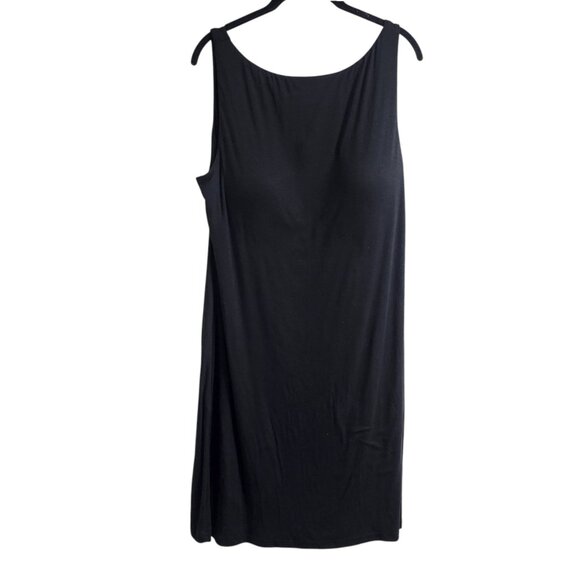 OGL PLUS Size‎ 2XL Cooling Open Back Bandless Brami Mini Dress Black Lined Bra - Picture 14 of 14